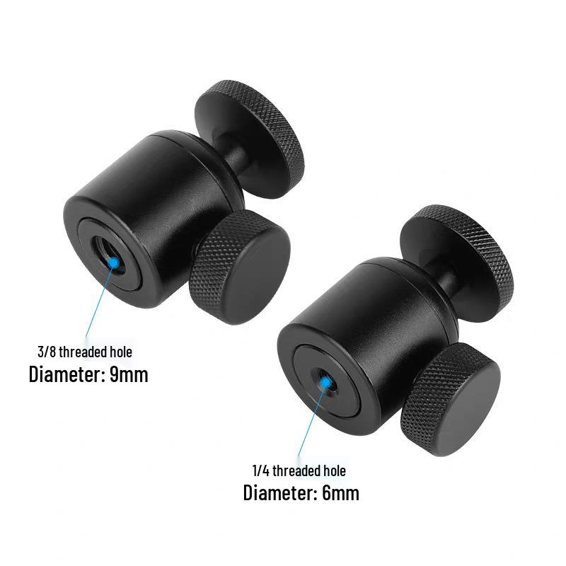 Universal Aluminum Alloy Ball Head Tripod Mount for Streaming & Photography