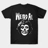Weird Al meets the Misfits Black T shirt Size S-4X Casual