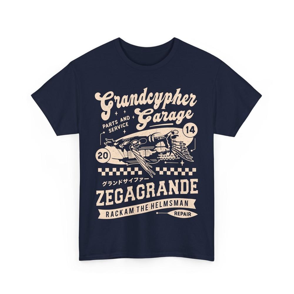 

Zegagrande Garage Unisex T-Shirt. Granblue Fantasy Relink Video Game. Vaseraga. 4XL