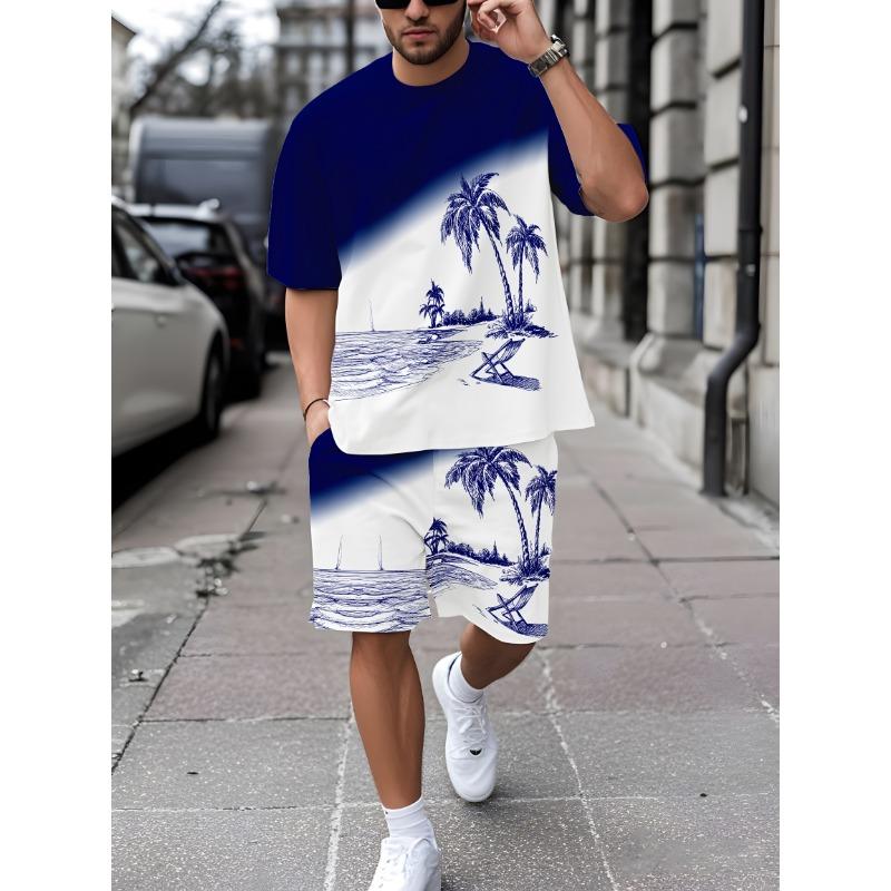 

Men s Printed Shorts Set 6XL