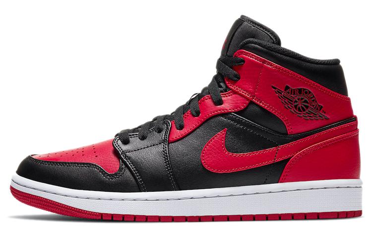 Air Jordan 1 Mid Banned 554724-074 42