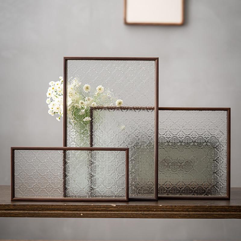 Glass Storage Tray Modern Fruit Trays Elegant Decorative Living Room Tray Beautiful Aesthetic Luxury Serving Plates Home Decor