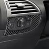 Carbon Fiber Headlight Switch Interior Trim For BMW 650i 645Ci E63 2004-10 TypeB