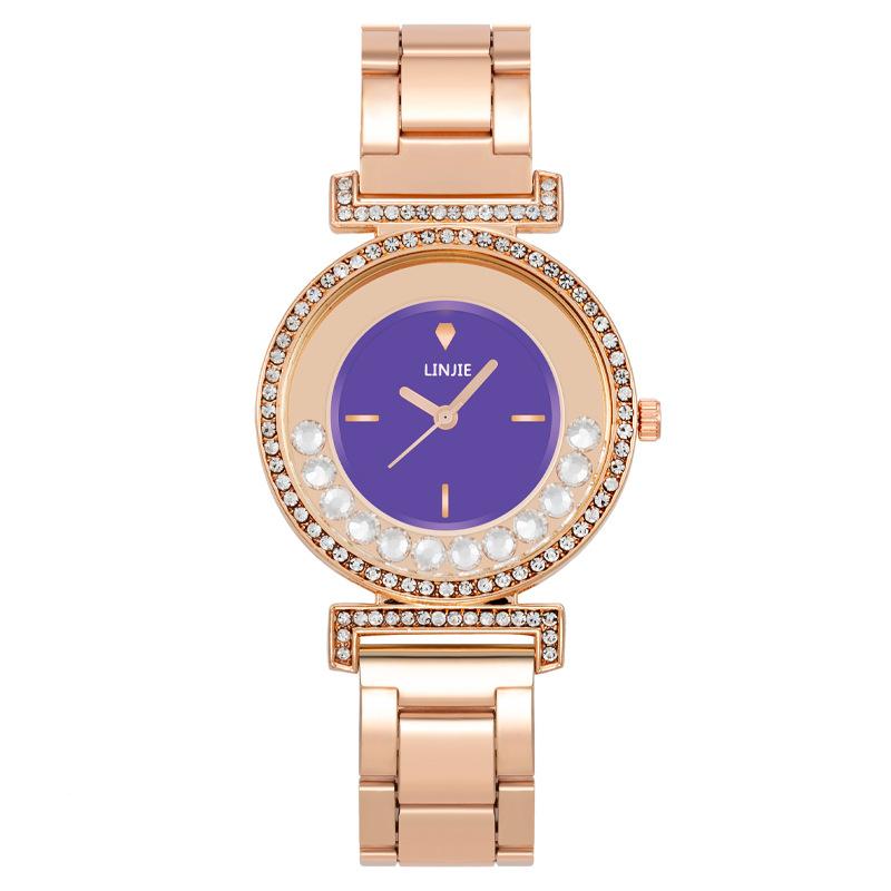 Fashion Flow Diamond Diamond Women's Watch Women's Watch Steel Belt Quartz Watch