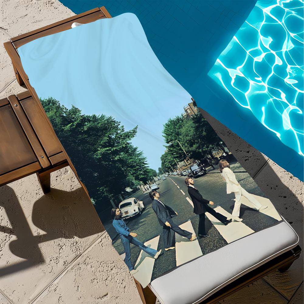 The B-beatles-s singer Towel Beach Quick Dry Soft Pool Towels Gift for Travel Gym Shower Camping sports