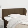 Headboard - Maison Exclusive - with Ears - Dark Brown - Adjustable Height
