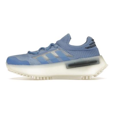 NMD_S1 Blue Fusion Baskets pour Femmes Blanc Cassé Blanc Nuage HQ4468