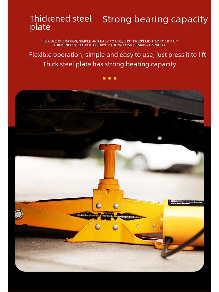 Portable Electric Hydraulic Jack & Wrench Tool for Vehicle Repair