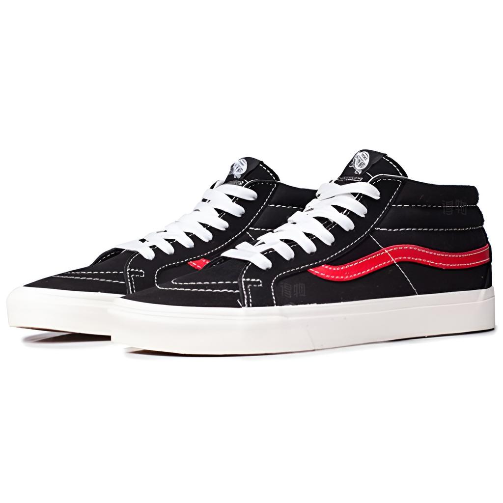 Vans SK8 Mid Black Red Black Red VN0A391FTP2