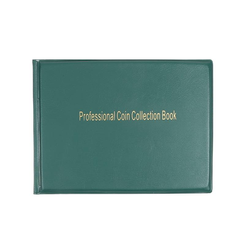 240 Pockets Coin Collection Holder PVC Penny Album Gifts Coin Collecting Album 10 Pages Coin Collection Book For Collectors