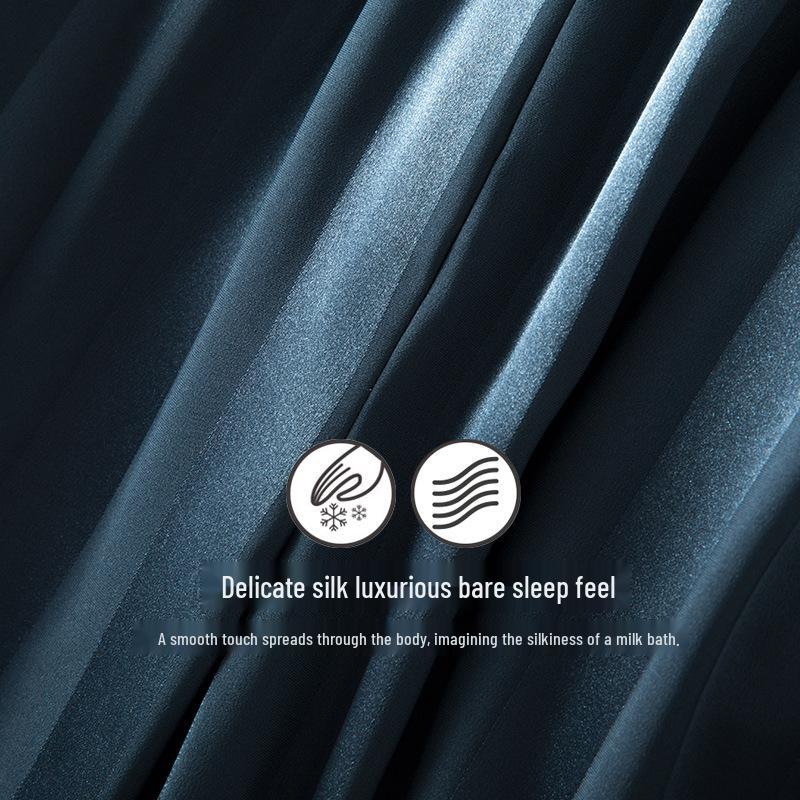 2023 Spring & Autumn Silk Drape Pajama Pants - Loose Fit, Long Ice Silk Homewear (BC3205)