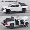 1/24 Toy Trucks for Boys Toyota Tundra Diecast Metal Model Toy Pickup Truck Pull Back Car Model with Light and Sound Toy Trucks for Boys Age 4-7