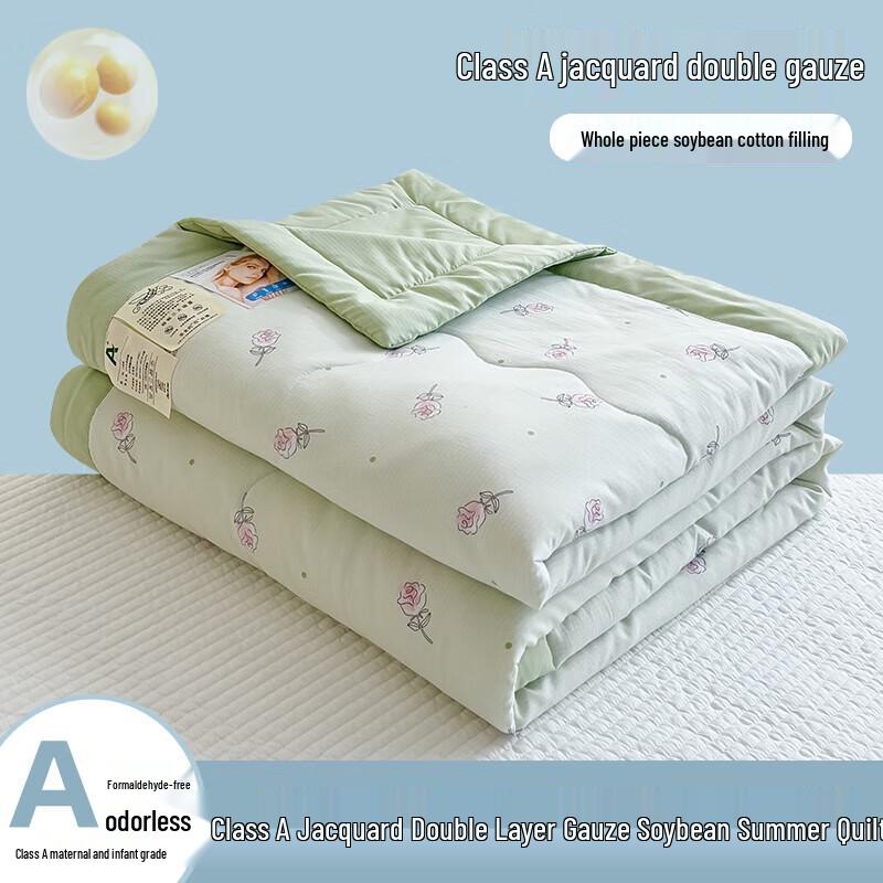 

H24B212 Double-Layer Jacquard Soybean Fiber Quilt