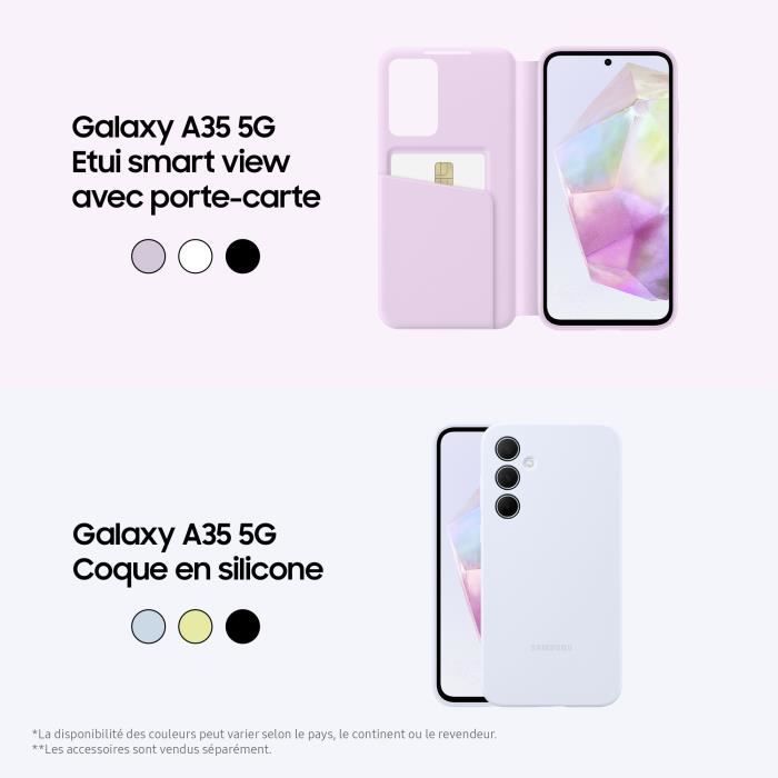 Samsung Galaxy A35 Smartphone 128 Go 5G Lilas