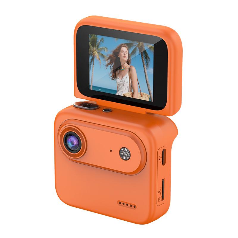 Y360 Action Camera With Flip Screen 4K Ultra HD Recording VLOG-Ready Image Stabilization Wide-Angle Lens Cycling Camera