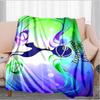 Tottenham Crest Design Printed Throws Blanket Soft Flannel Blankets for Couch Bed Gifts for Men Women Picnic blanket Christmas gifts