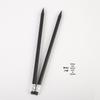 Eco-friendly Custom Engraved Pencil for Hotels, Conferences, and Education - Black Wood