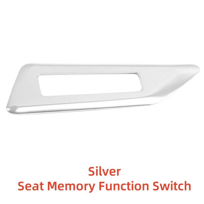 Seat Memory Function Switch For Toyota Alphard 30 2015 2016 2017 2018 - Silver ABS Plastic Cars Decoration Accessories