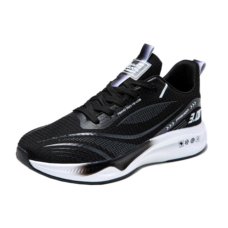 

Summer Autumn Running Shoes for Men Lightweight Design Quickly-dry Marathon Shock Absorption Support Male Sneakers 39