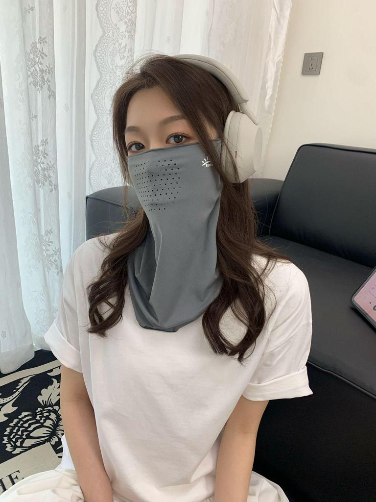 UV-beständige atmungsaktive Gesichtsmaske: Sonnenschutz & Staubschutz für Outdoor-Radfahren