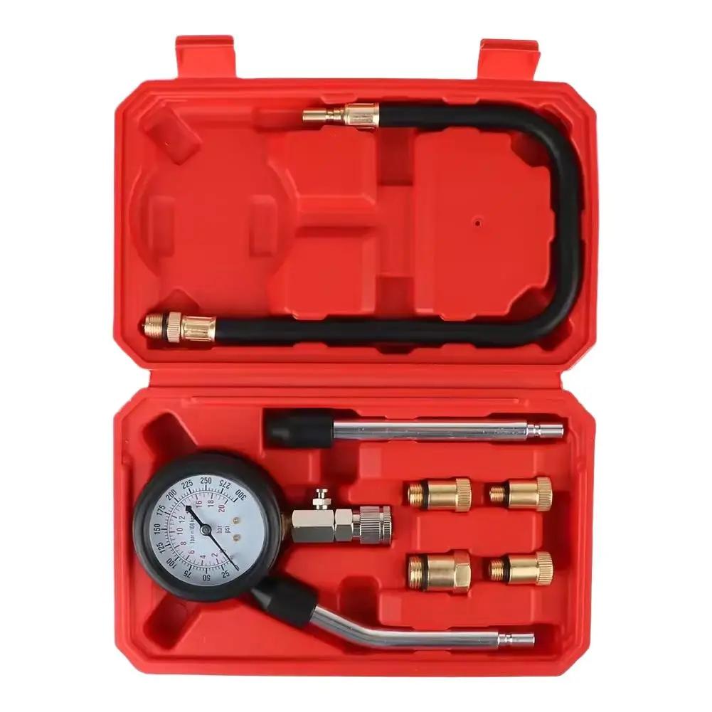 

Cylinder Pressure Gauge M10 M14 Adapter Gasoline Compression Car Motorcycle Kit Tool Tester Meter Cylinder Engine Y7Z5