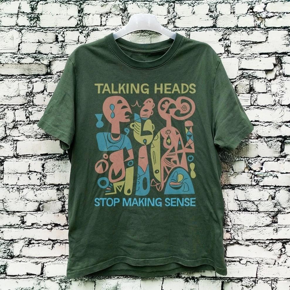 

Talking Heads Band Stop Making Unisex Forest Green Unisex Tshirt S5XL WA3616 Unisex T-Shirt XXXXL