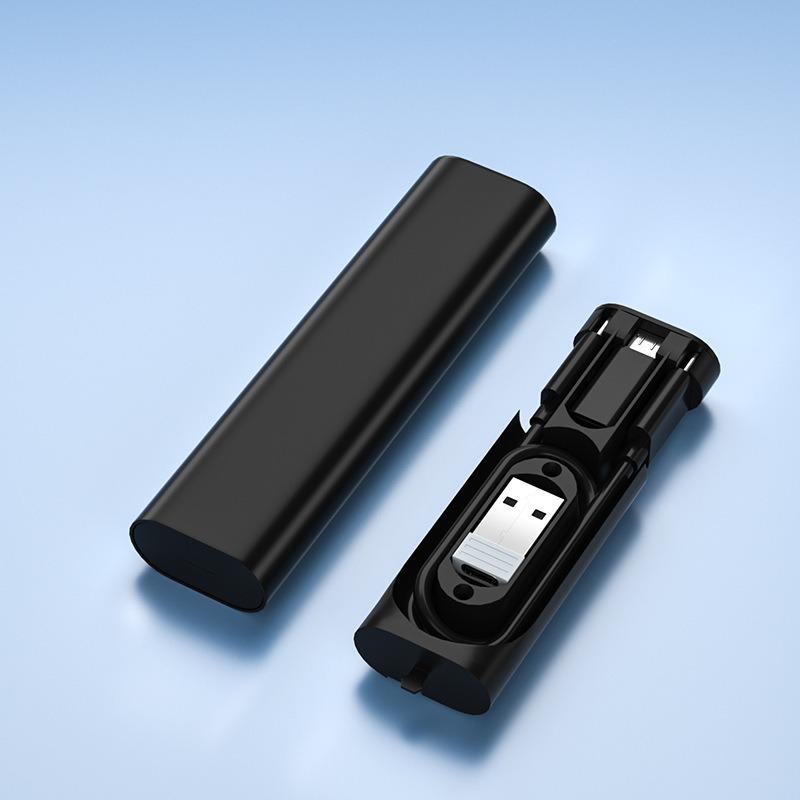 

Multifunctional 60W Charging & Data Cable Gift Set with Portable Storage Box & Phone Stand