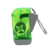Hand Crank Flashlight No Battery Required Torch Light Manual Press Flashlight 3 LED Light Squeeze Flashlight for Camping