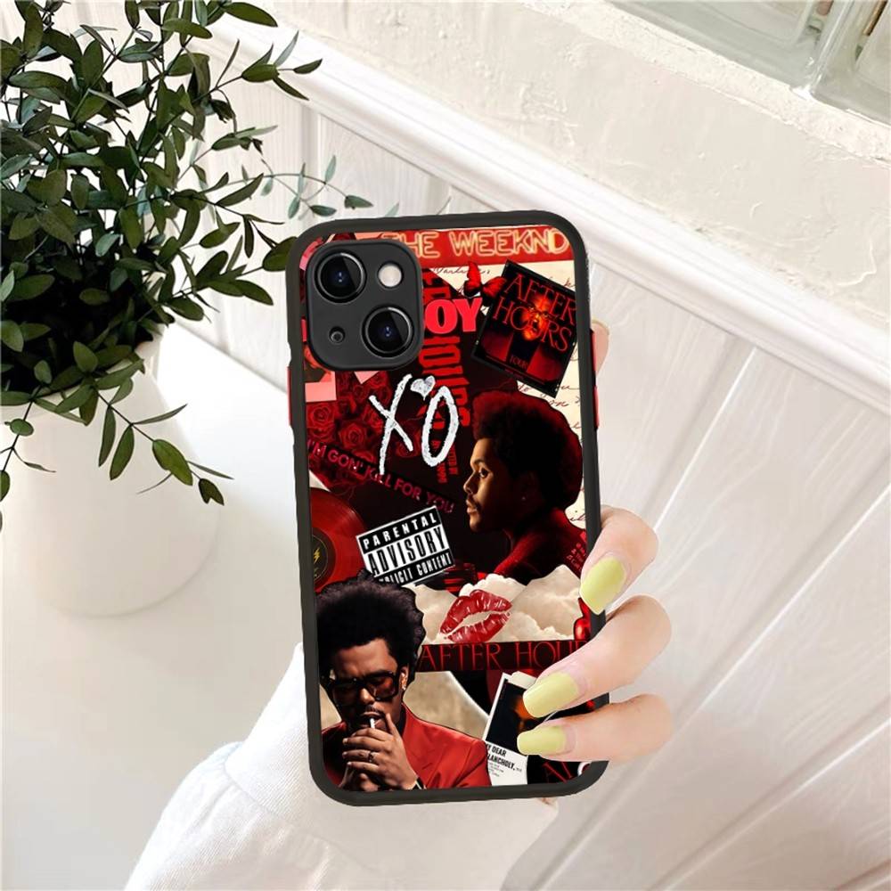 The Weeknd XO Minimalist Phone Case For IPhone 14 11 12 13 Mini Pro Max 8 7 Plus X XR XS MAX Translucent Matte Cover