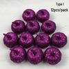 Halloween Foam Pumpkin Set, 5.5cm, 16-Pack - Ideal for Photography, Display, or Decoration.