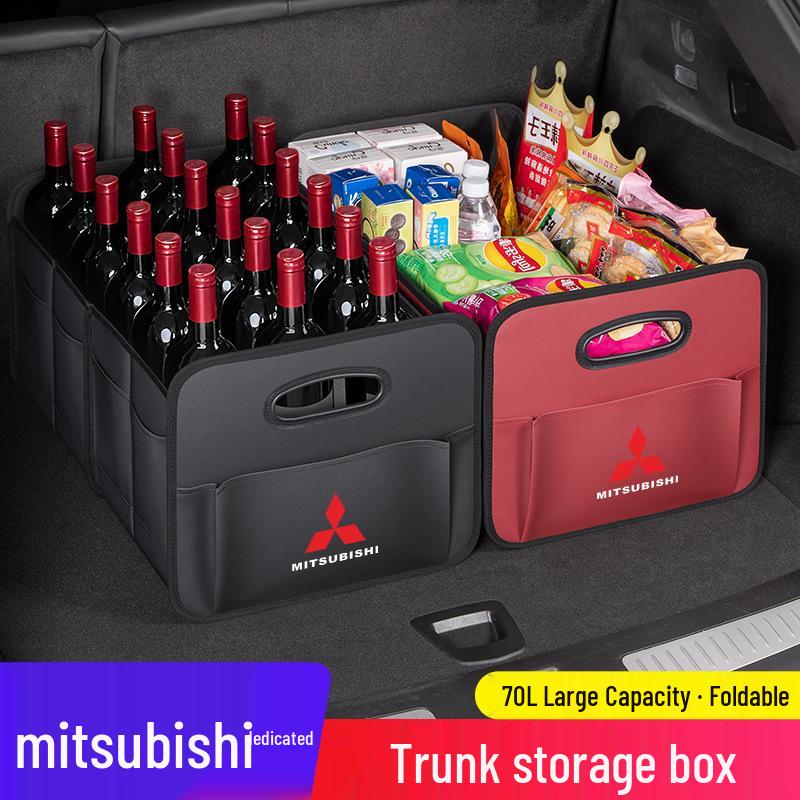 Fits Mitsubishi Lancer EX, ASX, Outlander, Lancer, Pajero - Car Trunk Storage Box