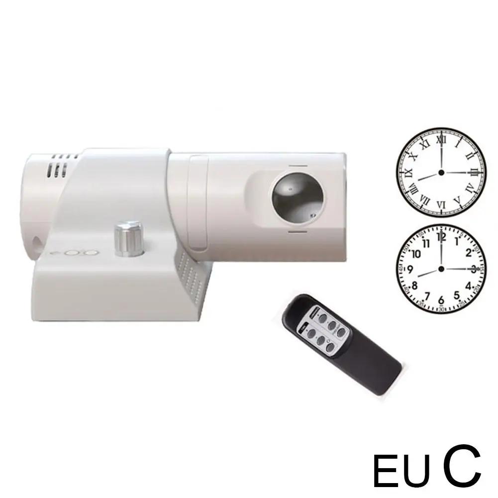 NEW High-end With Wireless Silent Remote Control Multicolor Analog LED Digital Light Wall Projection For Living Store Home F3Y2