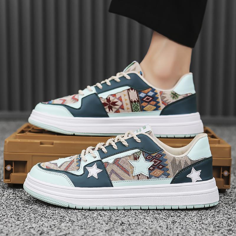 New Classic Stars Sneakers Shoes Men's Trendy Shoes Slip-on Casual Plus Size 38-47 Walking Shoes Outdoor Flat Shoes Board Shoes