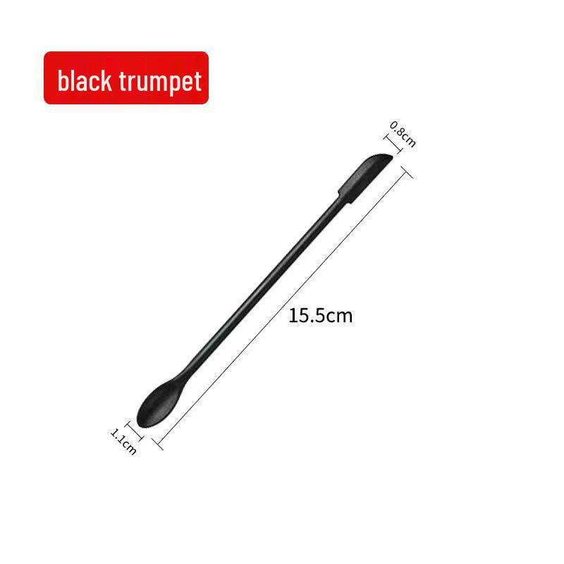 3-Piece Silicone Double-Headed Mini Spatula Set: Cosmetic Digging Tools & Sauce Spreader