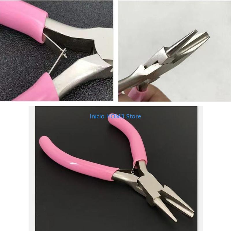 A5YD Multifunctional Half Round Jaw Pliers Jewelry Repair Pliers Wire Shaping Pliers China Mainland