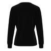 Women's Fashion Velvet Zipper Oversized Casual Long-Sleeve Top