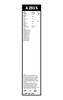 BOSCH A293S Flat Wiper Blade for Imported Aero Twin Models Cars, Only, 600/380mm