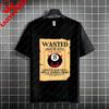 Funny Vintage Billiards Graphic Tshirt I Never Dreamed Id Be A Sexy Pool Player Saying Pure Cotton Short Sleeve Casual Tee