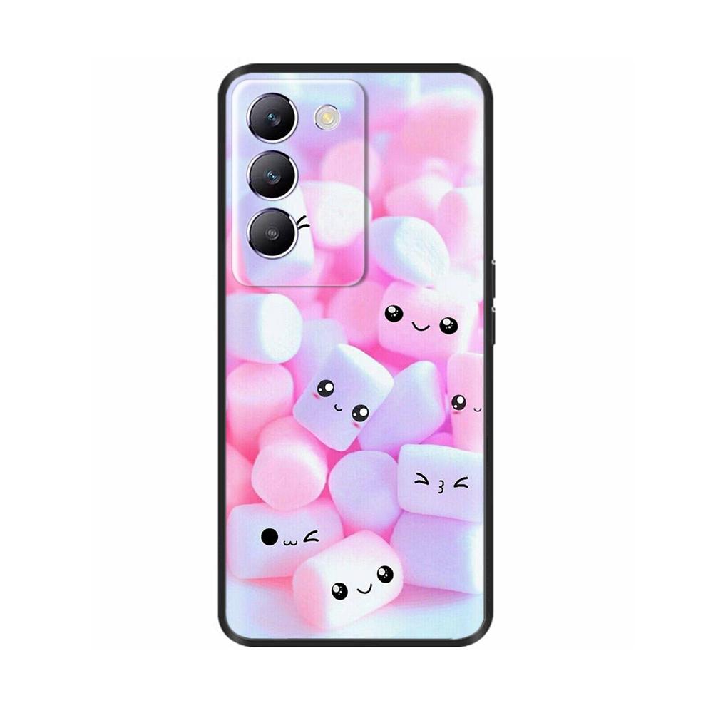 For Vivo V30 V40 SE Phone Case Shockproof Silicone Soft Bumper Cases For Vivo V40 SE V30 SE Luxury Painted Protection Back Cover