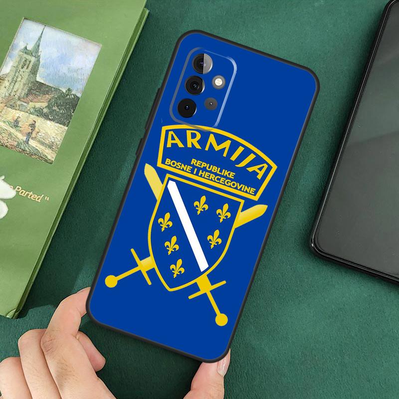 Bosnia and Herzegovina Flag Cover For Samsung Galaxy A54 A52S A52 A32 A22 A12 A72 A33 A53 A73 A14 A70 A51 A71 Case