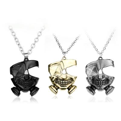 Anime Tokyo Ghoul Halskette für Damen Herren Kaneki Ken Cosplay Unisex Legierung Anhänger Choker Schmuck Zubehör Requisiten Fans Geschenke