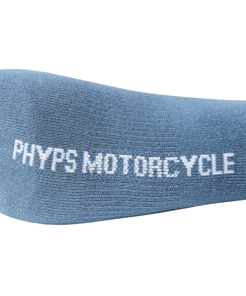 PHYPS MOTORCYCLE [2Pack] Speed Run Socks Blue