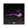 TRiNiDAD CONDOR AXE Rose of the Heart Dart Flights, Standard Size Medium, Clear Purple, Model: Natsumi Iwata Player Model