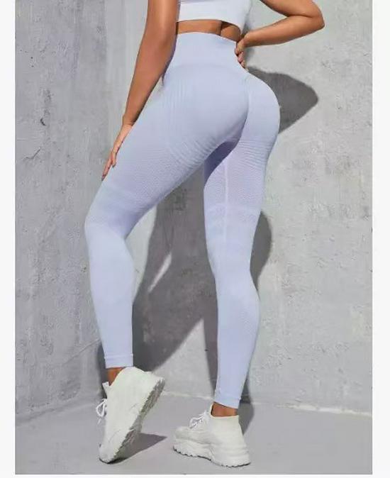 Seamless Butt-Lifting High-Waisted Fitness Leggings