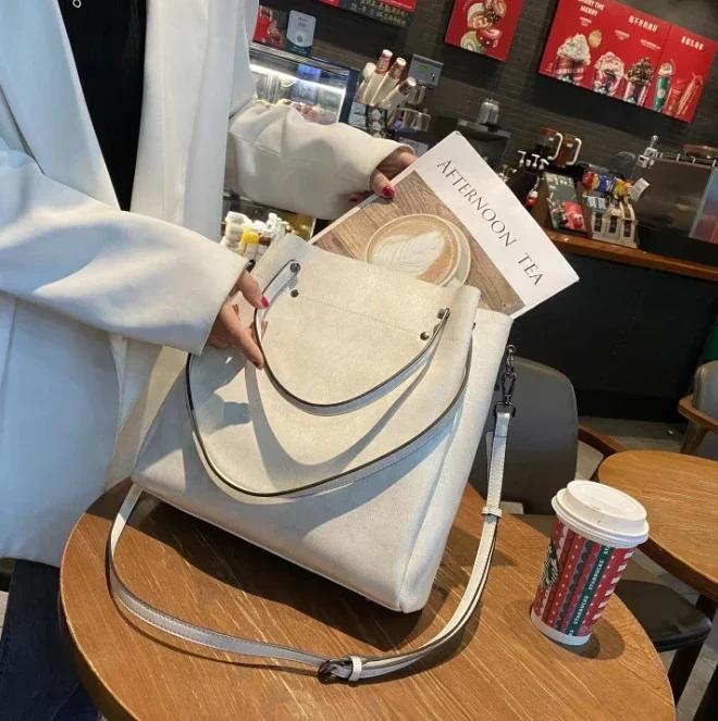 Women's Cow Genuine Leather Handbags Lady Vintage Retro Cowhide shoulder Bag Ladies Luxury large capacity multiple Pockets Lady