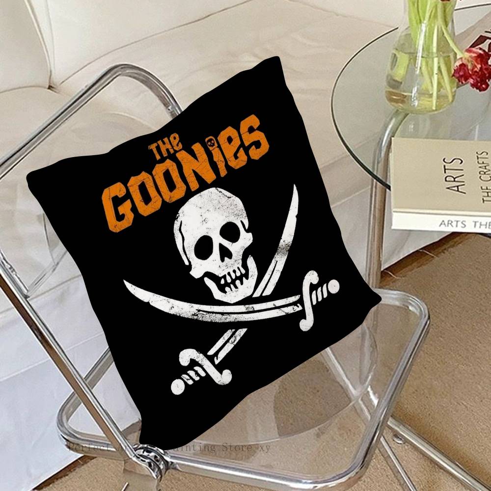 1Pc The Goonies Pillow Case Fashion Square Pillowcase Bedroom Sofa Room Ins Decoration Leisure