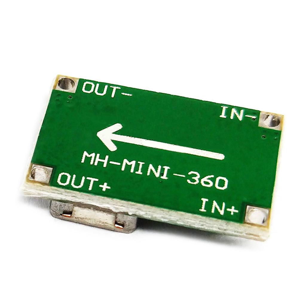 10 Pcs RC Airplane Module Mini 360 DC-DC Buck Converter Step Down Module 4.75V-23V To 1V-17V 17x11x4mm Mini360