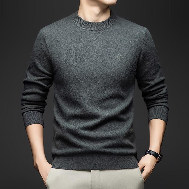 Firstview Men s 90% Merino Wool Round Neck Sweater M