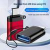 USB 3.0 Female to Type-C Male OTG Adapter for Phones, U Disks, Car Chargers, Tablets