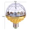 1Pcs Crystal RGB Projection Lamp E27 DJ Disco Ball Light  Wedding Lighting